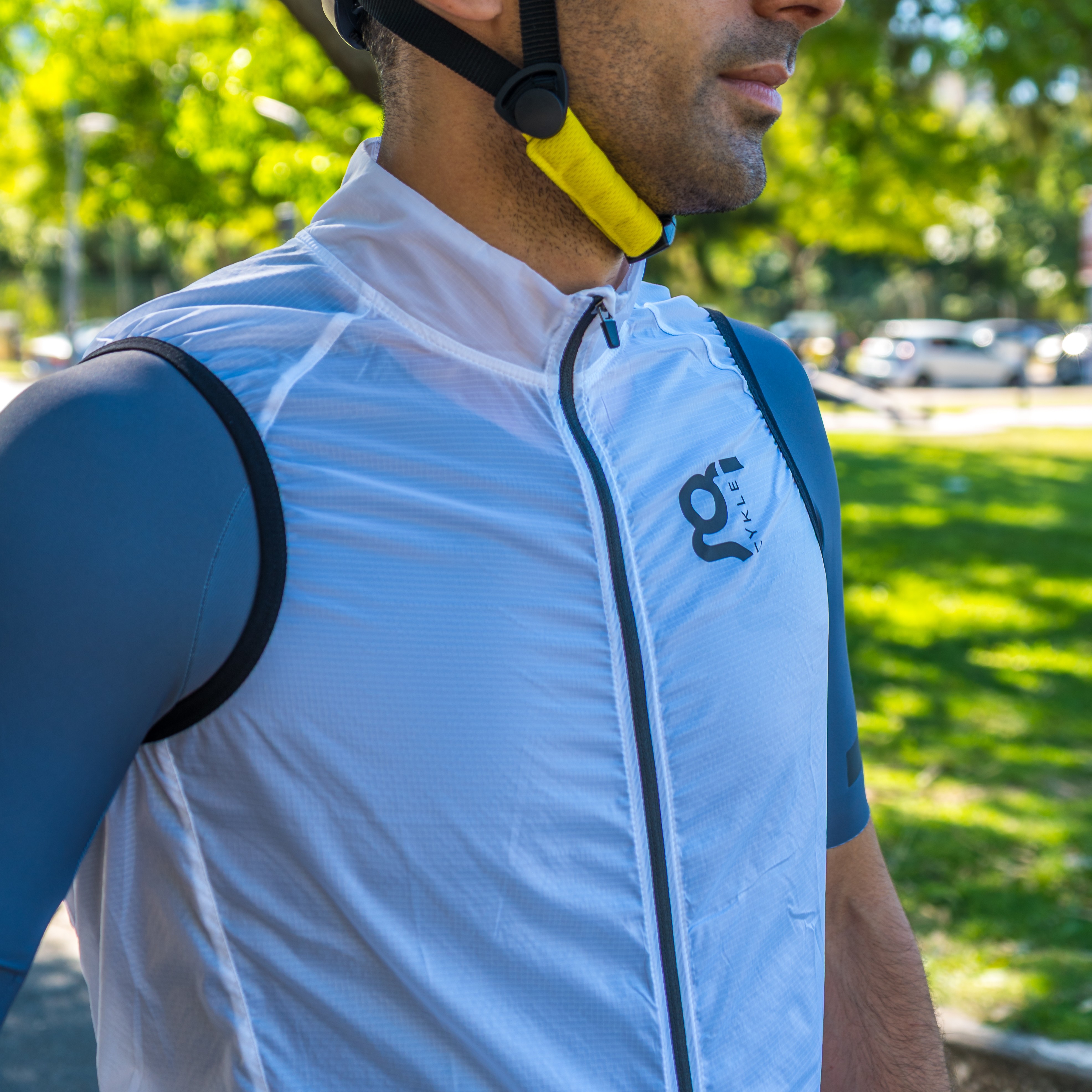 Chaleco GUD Vento Unisex Blanco